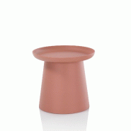 AQA Design Table basse en polypropylène TALIK rouge. L.50 P.50 H.45 MP02359 - rouge plastique polypropylène MP02359