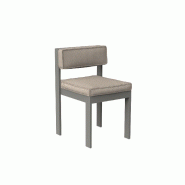 Chaise design in & out POSIDONIA - fumé
