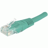 Cordon rj45 catégorie 6 u/utp vert - 7 m 244770