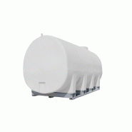 Cuve à vidange totale 8000L - BASIC - DURACUVE avec vanne Polypropylène DN50