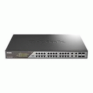 D-Link DSS-200G-28MPP - Commutateur réseau géré L2 Gigabit Ethernet (10/100/1000) - 24 ports RJ-45 - PoE - 1U - Gris D-Link DSS-200G-28MPP - Commutateur réseau géré L2 Gigabit Ethernet (10/100/1000) - 24 ports RJ-45 - PoE - 1U - Gris