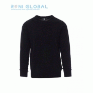 Pullovers de travail unisexe en coton/laine - Fly Payper - Ras le cou, tricot sans coutures, 280g/m²_0