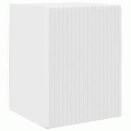 Helloshop26 - Meuble TV mural moderne gain de place 30 x 31 x 40 cm en bois d'ingénierie blanc brillant 02_0054942 - blanc Bois massif 3000238734606