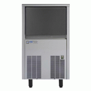 Machine à glaçons pleins cylindriques de 22g - 43 kg/24h - stockage 15 kg | Ice Tech SS 45
