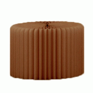 Podium Papéa  naturel Ø20 H14 cm