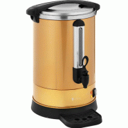 Royal Catering - Royal Catering RC-WBDWTC14GO Machine à café filtre Cafetière à filtre Cafetière pro Percolateur électrique 14 l Or Acier - 4062