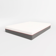 THE WHITE STONE Matelas 140x190 | Ressorts Ensachés + Mémoire de Forme | 30 cm | Dispositif Médical | Fabriqué en Italie - blanc multi-matériau C