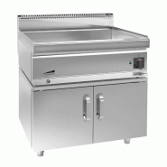 Bain-marie électrique sur meuble - 2x GN 1/1 - Meuble 2 portes Inox | GGM - Mario 700 Bain-marie électrique sur meuble - 2x GN 1/1 - Meuble 2 portes Inox | GGM - Mario 700