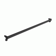 Barre penderie rectangulaire L90xH3cm