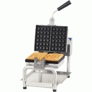 Gaufrier simple ouverture 180° monophasé puissance 1800 w - PCG180S