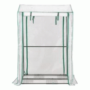 Helloshop26 - Serre de jardin pour balcon intérieur et extérieur 100 cm x 81 cm x 150 cm serre portable avec structure en acier 20_0005941 - 300020 Helloshop26 - Serre de jardin pour balcon intérieur et extérieur 100 cm x 81 cm x 150 cm serre portable avec structure en acier 20_0005941 - 300020