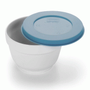 LACOR Barquette conique avec couvercle en polycarbonate 13 cm 450 ml pour la restauration collective - Polycarbonate 66937