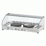 Plan de travail double pour crêpières monophasé diamètre 40 cm puis... - PCPACCD40E_0
