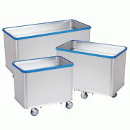 Sclessin 375.027PE Chariot à Fond Mobile Professionnel 380L - 375.027PE