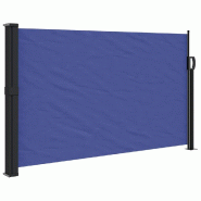 VidaXL Auvent latéral rétractable bleu 117x300 cm Modèle Zephyr Soleil - 4004281