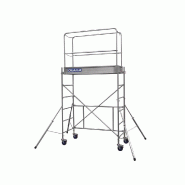 Échafaudage roulant acier compact ROLLY MINI - Hauteur travail 3,80 m - DUARIB - Réf. 8010021 Échafaudage roulant acier compact ROLLY MINI - Hauteur travail 3,80 m - DUARIB - Réf. 8010021