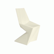 Chaise design in & out VERTEX - crème