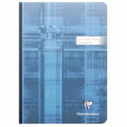 Clairefontaine Lot de 5 Cahier Journal de Classe Metric A5, 240p./120 feuilles 90 g/m² brochure dos toilé, ligné 8mm - 3329680954708