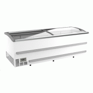 Congélateur bahut pour supermarché blanc 2500 dégivrage manuel l2508mm 7072.0060 COMBISTEEL