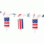 Folat Guirlande de lampions USA Party - 29659
