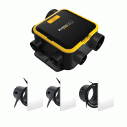 Kit VMC simple flux autoréglable EasyHOME AUTO COMPACT + 3 grilles ColorLINE - Aldes - 11026036_0