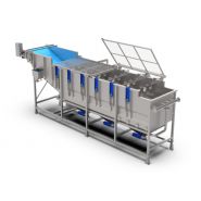 Laveur à aubes - laveuses industrielles alimentaires - bruynooghe - construction en inox 304l