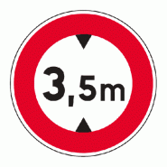 Panneau B12 - Accès interdit