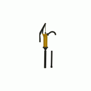 Pompe vide-fut levier polypropylene coloris jaune
