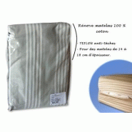 Protège rénove matelas coton 80x190 réf.Renovmat80
