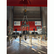 Réacteur skid d'occasion triagi atpp mta-250 inox 250 litres + 2 cuves poumonaux avec agitation - référence                        :                         c8379