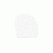 Schneider - Racloir à pâte, LDPE, 120 x 86 x 2 mm - blanc plastique 227243