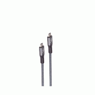 Shiverpeaks Câble USB 4.0 240W PRO, USB-C, 1,5 m - gris 4017538136763