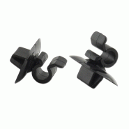 2 clips agrafe support de maintien de barre de capot psa 7928.34
