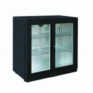 Arrière bar réfrigéré avec 2 portes coulissantes L.900mm CUISTANCE