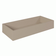 Bac en bois Cage taupe 86x39,5x15cm