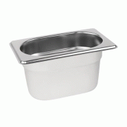 Bac gastro gn 1/9 (profondeur 100 mm) inoxchr - 3667470001967