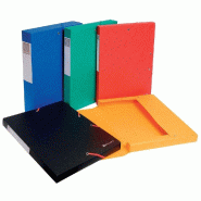 Boîte de classement - Easy box - 24x32cm - dos Ø60mm - Coloris assortis