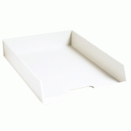 Exacompta Lot de 6 Corbeille COMBO C4+ Office blanc - blanc matière synthétique 11013D