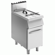 Friteuse gaz sur soubassement fermé avec 1 cuve 15 l - 13,5 kw - PMS74FRG15