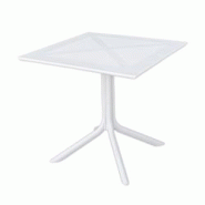 García de Pou Garcia de Pou Table Carrée 'Supra-Tek' 80X80X75 Cm Blanc Pp - blanc plastique polypropylène 270.59 García de Pou Garcia de Pou Table Carrée 'Supra-Tek' 80X80X75 Cm Blanc Pp - blanc plastique polypropylène 270.59
