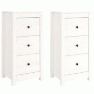 Helloshop26 - Buffet bahut commode armoire meuble de rangement organisateur cuisine salle de séjour salons lot de 2 40 x 35 x 80 cm 02_0036665 - 3000 Helloshop26 - Buffet bahut commode armoire meuble de rangement organisateur cuisine salle de séjour salons lot de 2 40 x 35 x 80 cm 02_0036665 - 3000