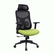 OfficeSense OS80 Chaise de Bureau Ergonomique – Inclinable dans toutes les positions – Vert - vert plastique 8721042800626