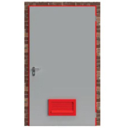 Porte coupe-feu EI60 simple vantail