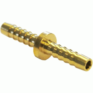 Raccords double tuyau cannelé 9 mm - 2 pièces Raccords double tuyau cannelé 9 mm - 2 pièces