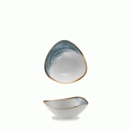 Churchill Bol triangulaire bleu myrtille Stonecast Accents - 185 mm - Finedine - bleu ASBLTRB71