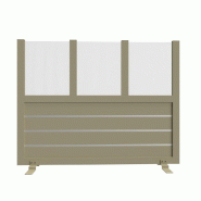 Claustra pour terrasse Standard 191x150cm - gris Claustra pour terrasse Standard 191x150cm - gris