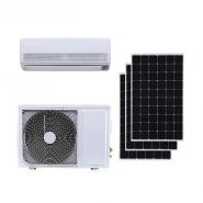 Climatiseur solaire - jiaxing new light solar power technology - hybride ac / dc sur réseau