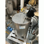 Cuve en acier inoxydable d'occasion avec capacité d'agitation 150 litres