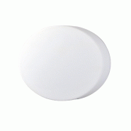 Fabas Luce Plafonnier Led Graff 18W 3000K Blanc En Métal Et Verre Soufflé Ø300Mm - Lampe De Plafond Design Pour Éclairage Intérieur Moderne - bla