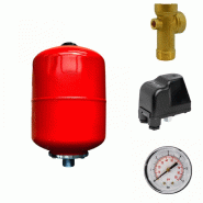 Kit Complet Ballon Surpresseur à Vessie Varem Sphérique 8l